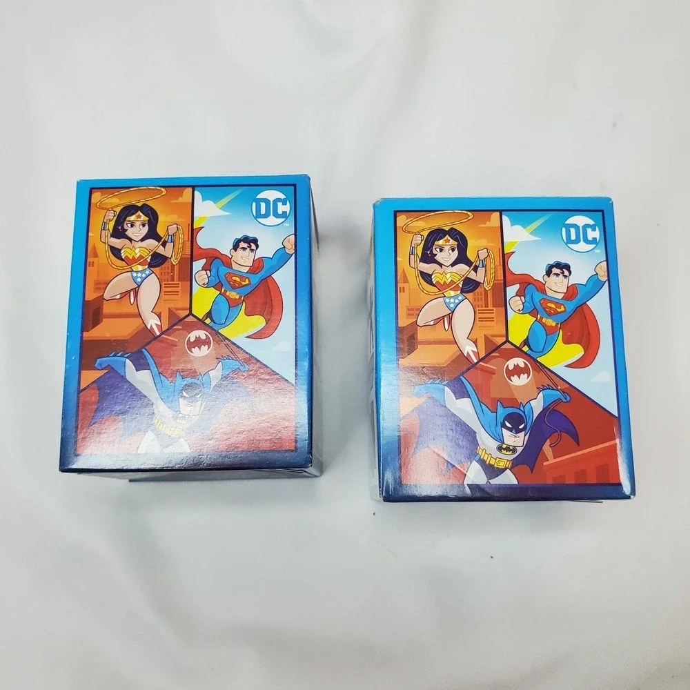 Wendy's Kids' Meal Toys 2023 DC Super Heroes Mini Figures/Muscle Men 2 And 4 Lot